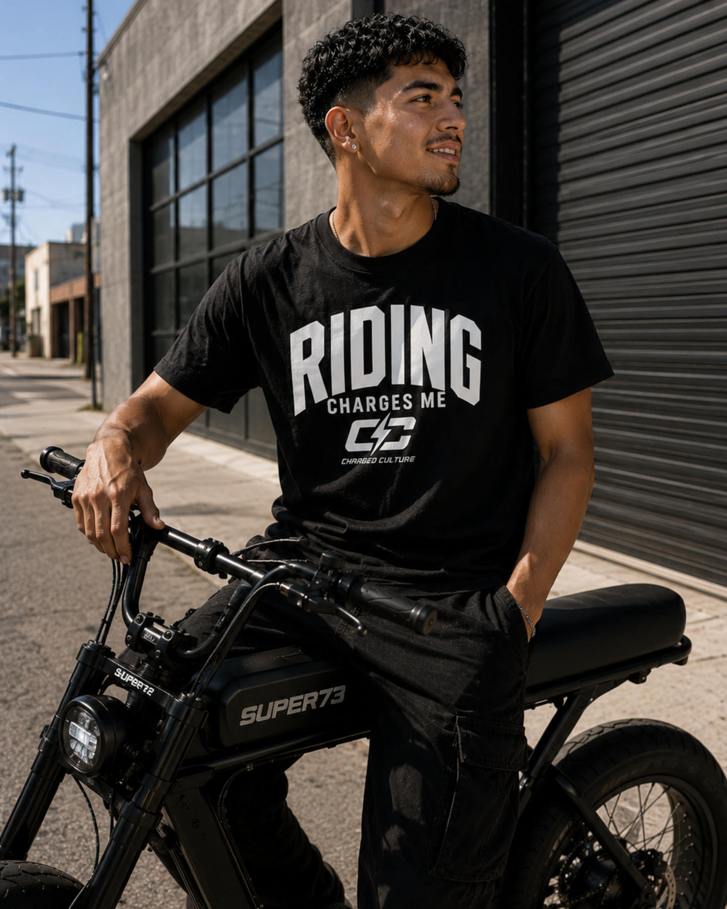 Riding Charges Me Premium T-Shirt
