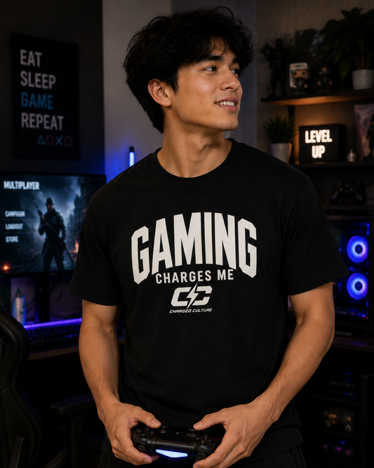 Gaming Charges Me Premium T-Shirt