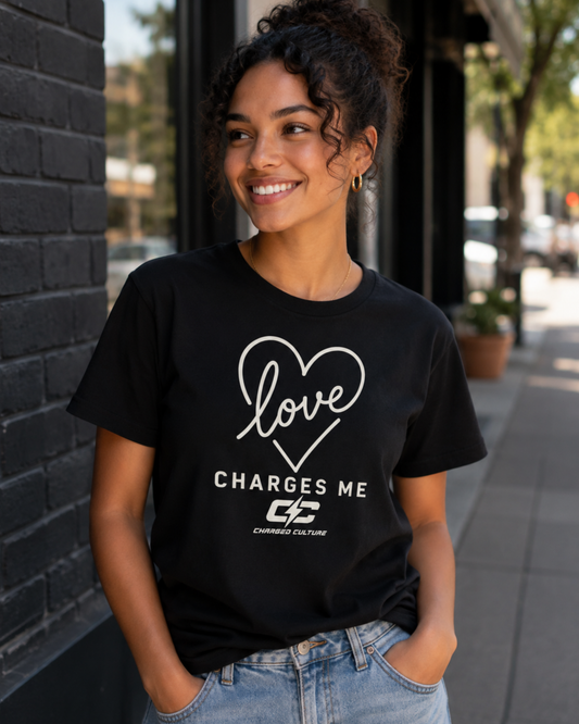 Love Charges Me Premium T-Shirt
